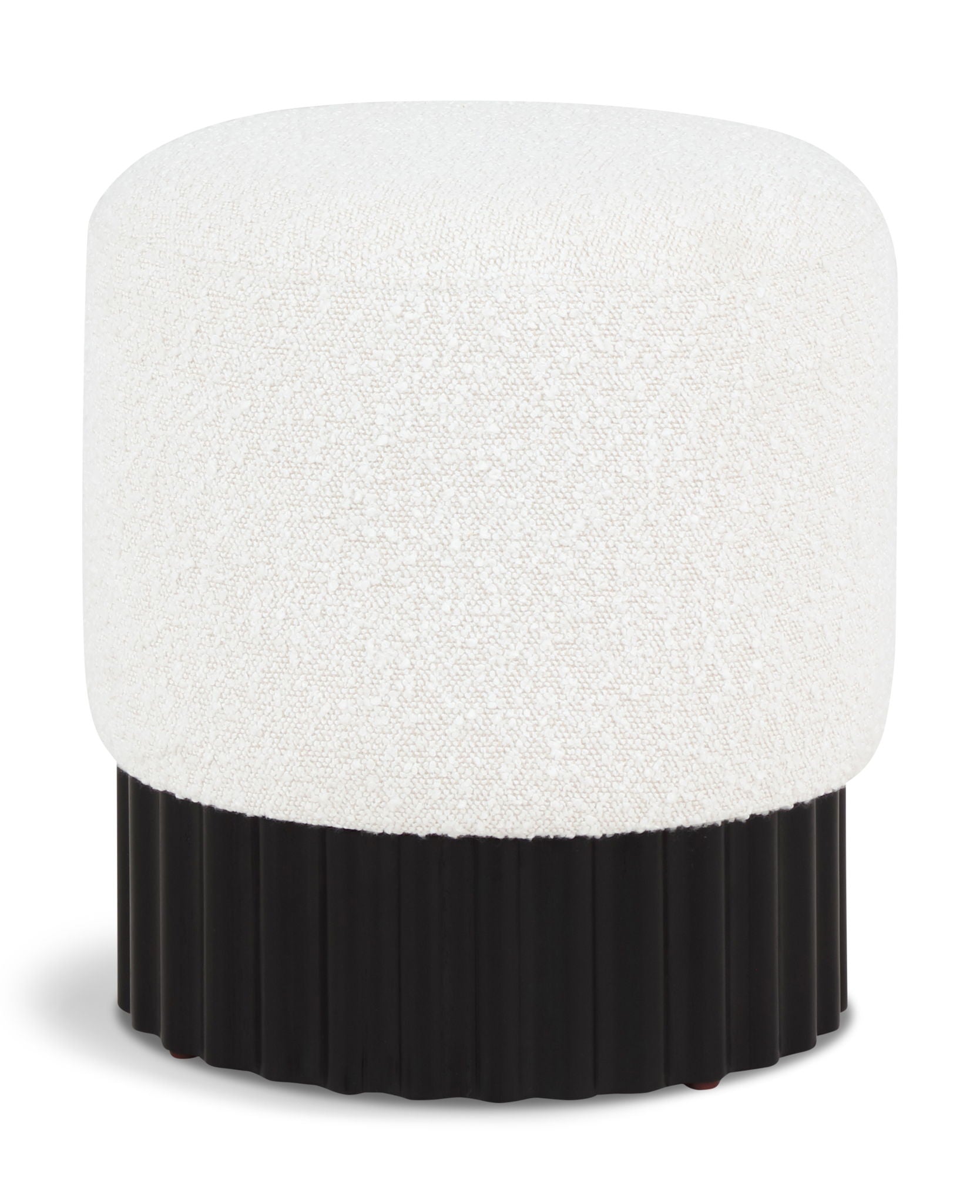 Veranda - Ottoman / Stool With Black Base