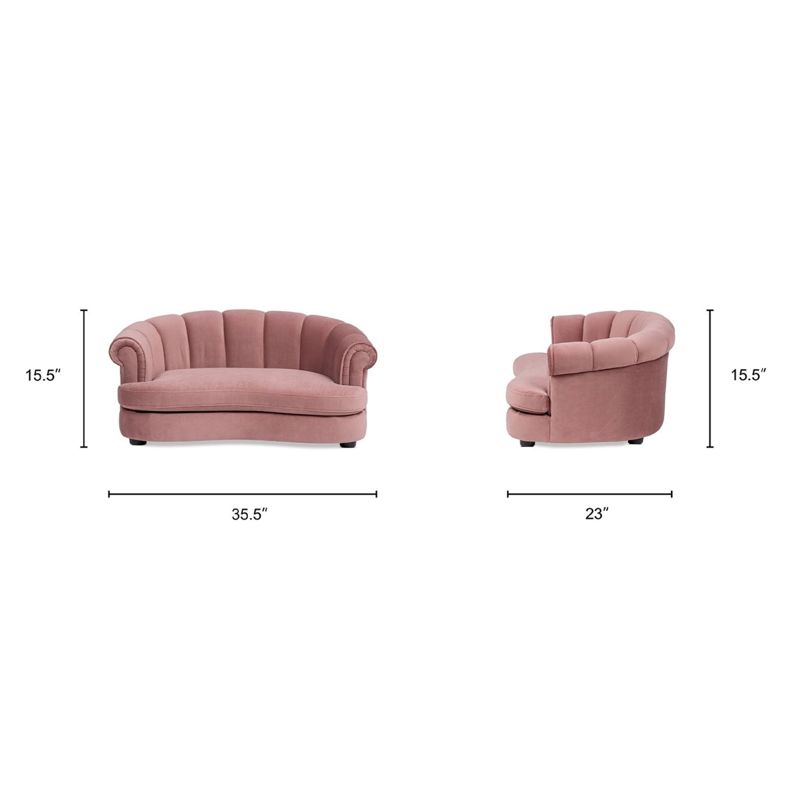 Halle - Rolled Arm Dog Sofa Bed