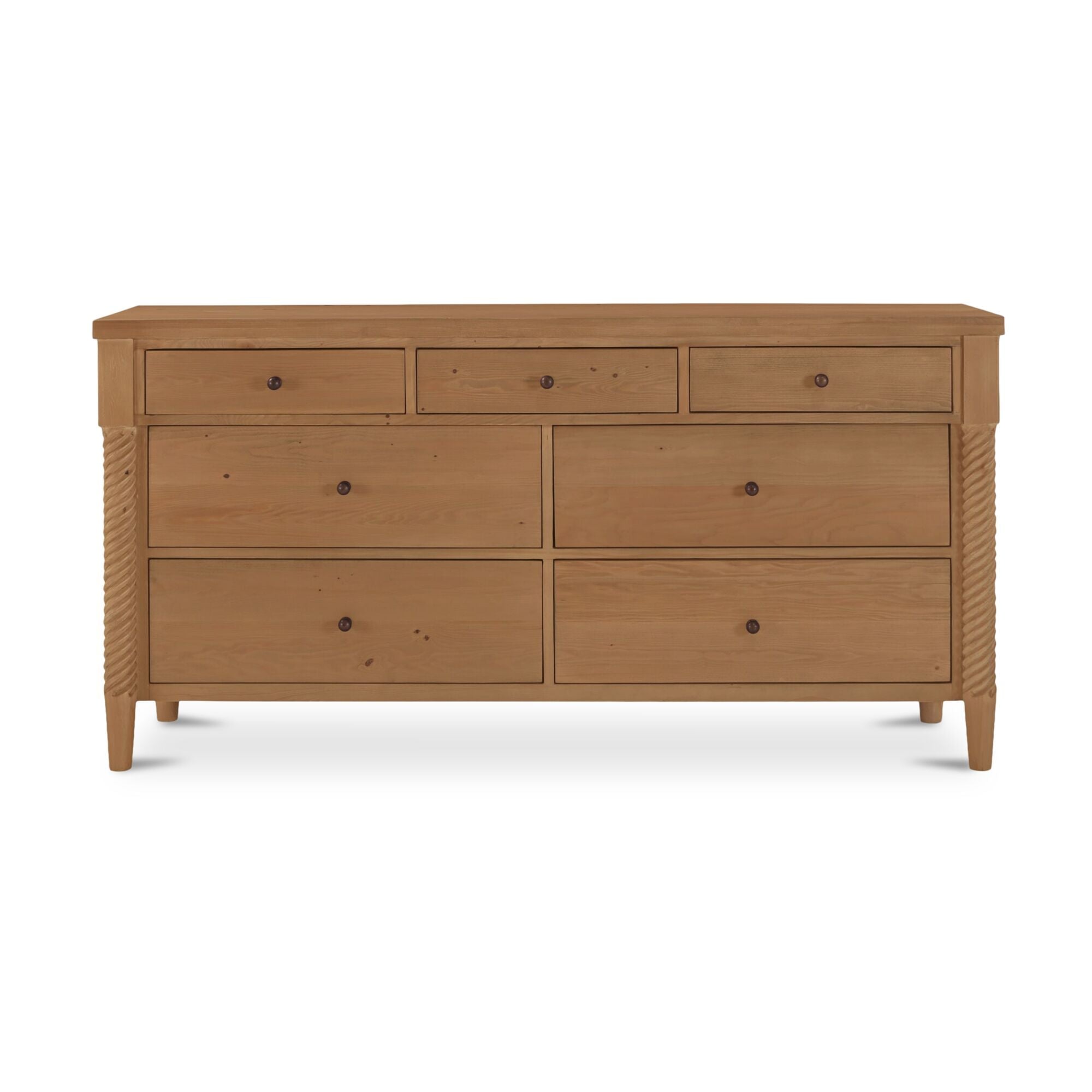 Joni - 7 Drawer Dresser - Natural