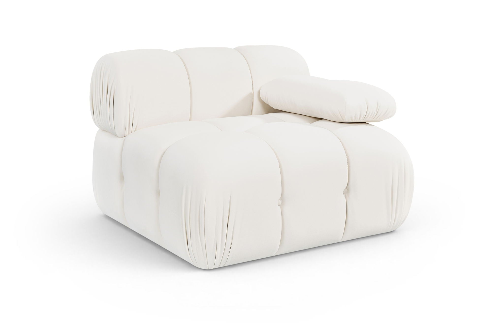 Orin - Velvet Performance Fabric Upholstered Modular Chair
