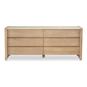 Lane - 6 Drawer Dresser - Natural