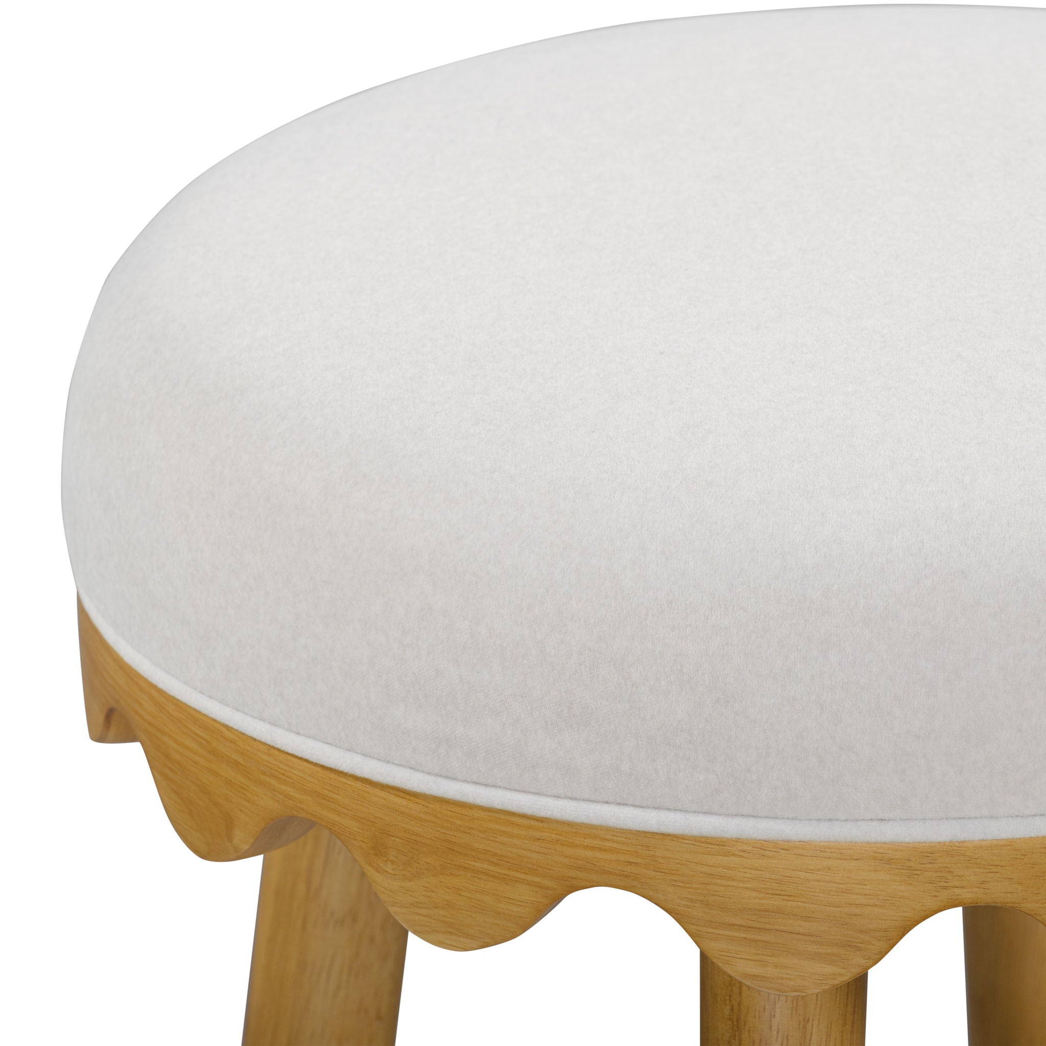 Oodle - Performance Vegan Mohair Stool