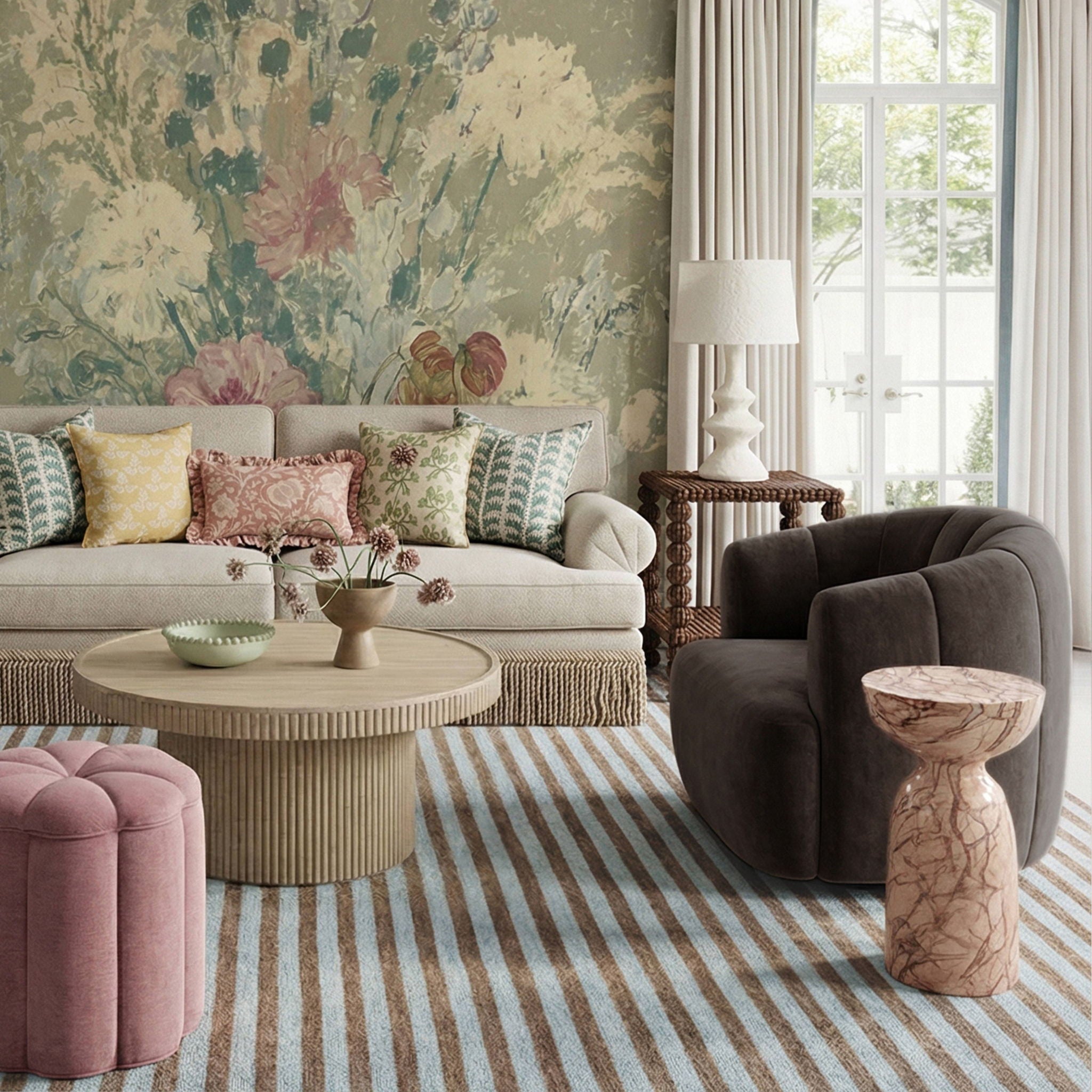 Jasmine - Swivel Accent Chair
