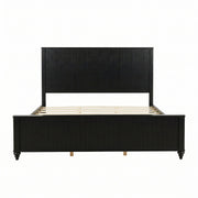 Fluted Platform Bed Frame, No Box Spring Needed