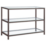 Weston - 2 Shelf Entryway Console Table - Black