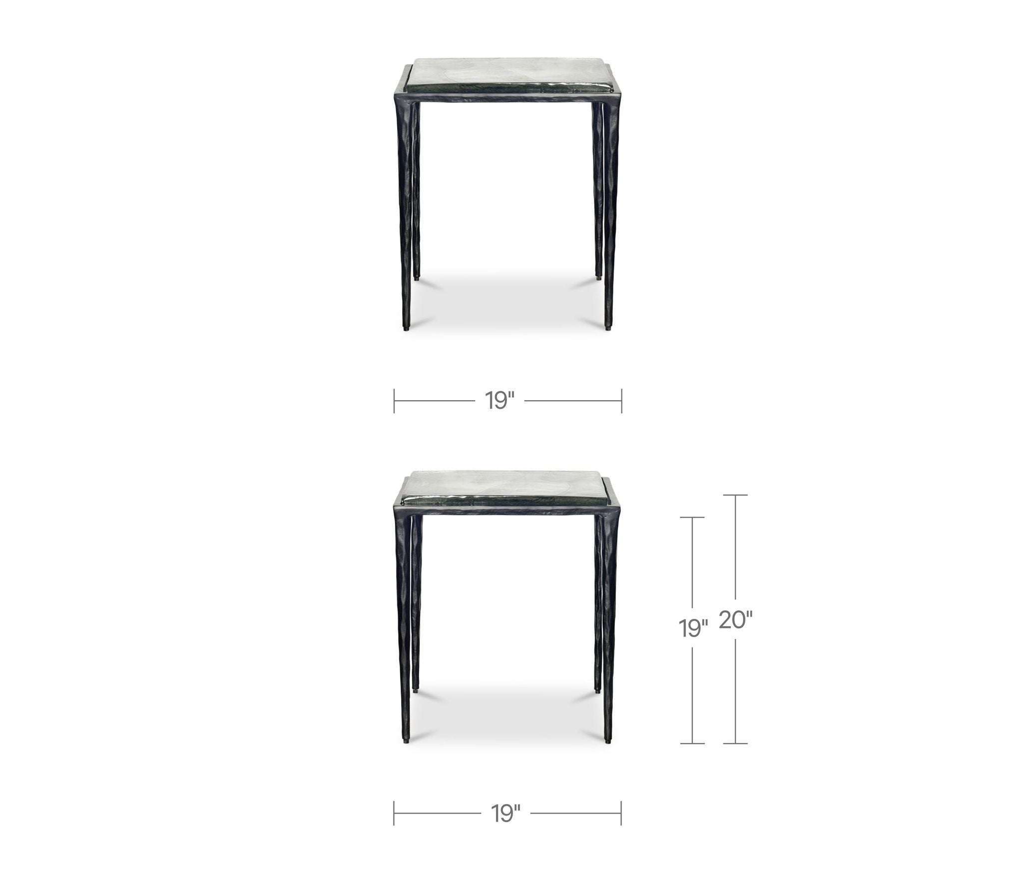 Mari - Side Table - Clear