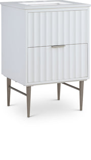 Modernist - Bathroom Vanity With Chrome Legs