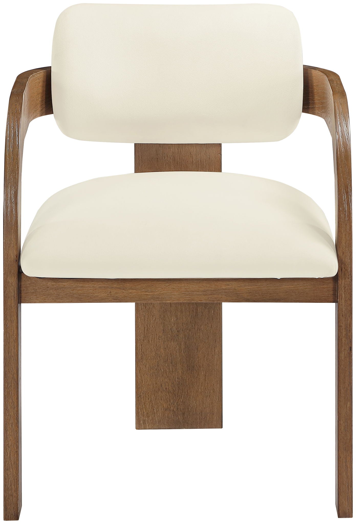 Cedra - Velvet Performance Fabric Upholstered Dining Chair (Set of 2) - Brown Frame