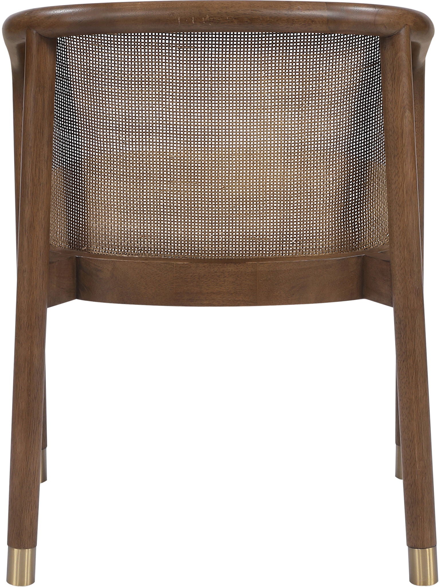 Sylvan - Vegan Leather Dining Chair (Set of 2) - Brown Frame