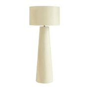 Yala - Papier Mache Floor Lamp - Cream