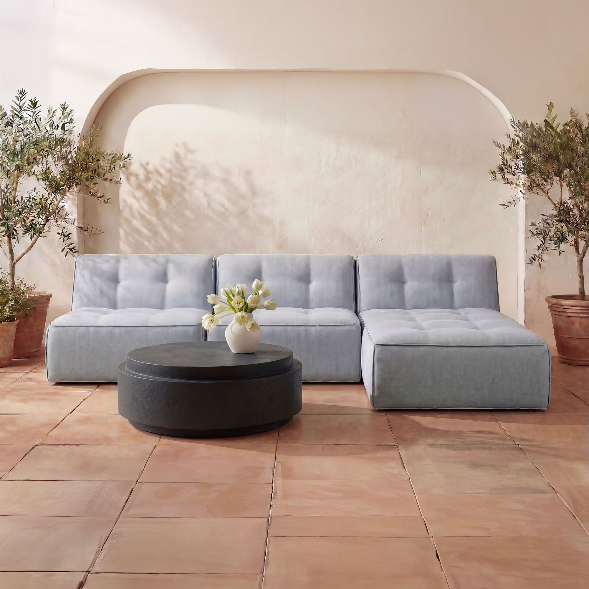 Cosmo - Outdoor Coffee Table - Black