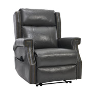 Manual Recliner Chair With Heavy Duty Motion Mechanism, 8 Vibrating Nodes And 3 Massage Modes For Living Room