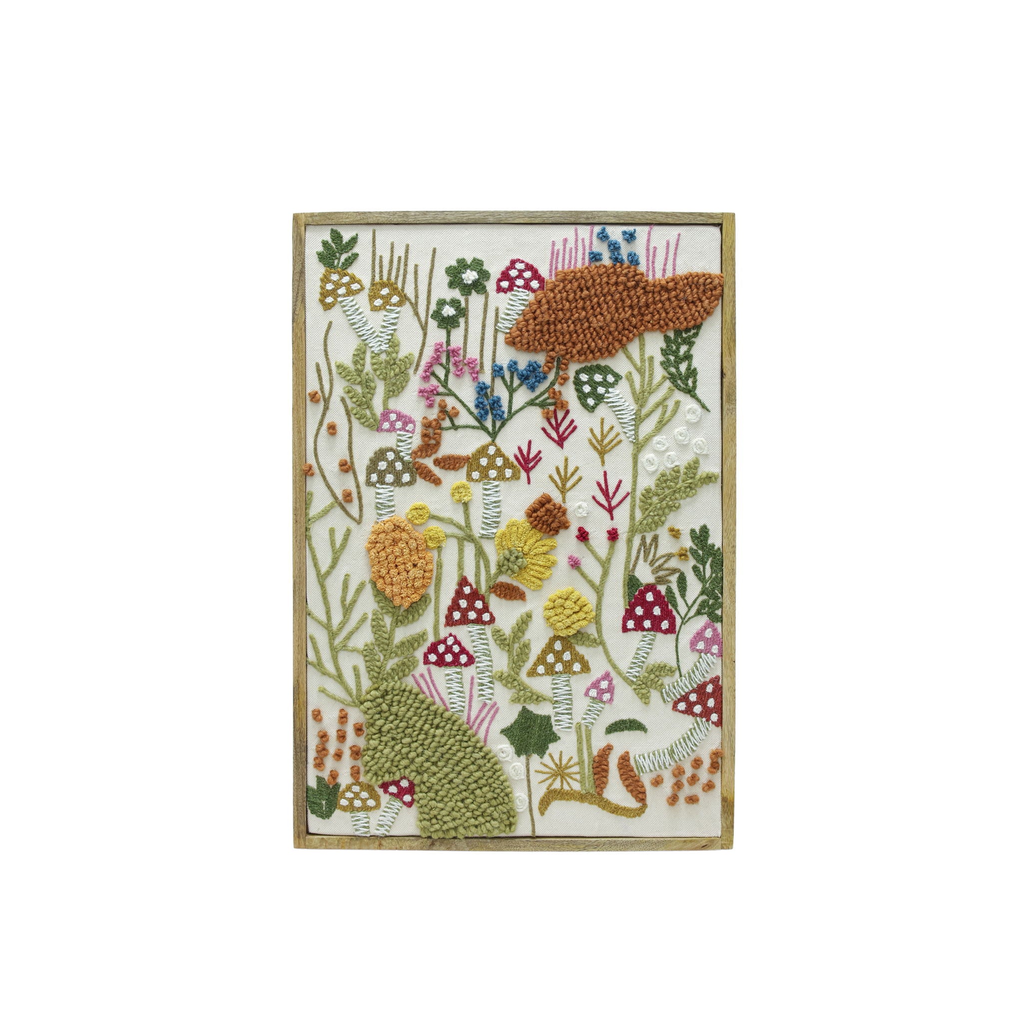 Muro - "Forage" Embroidered Wall Art