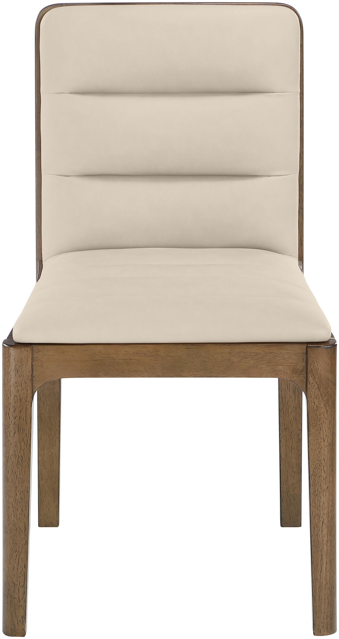 Ellis - Vegan Leather Upholstered Dining Chair (Set of 2) - Brown Base