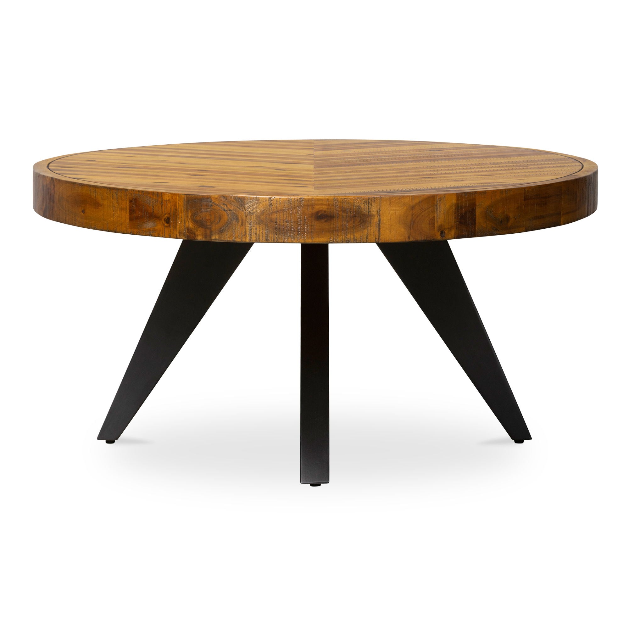 Parq - Oval Coffee Table - Amber