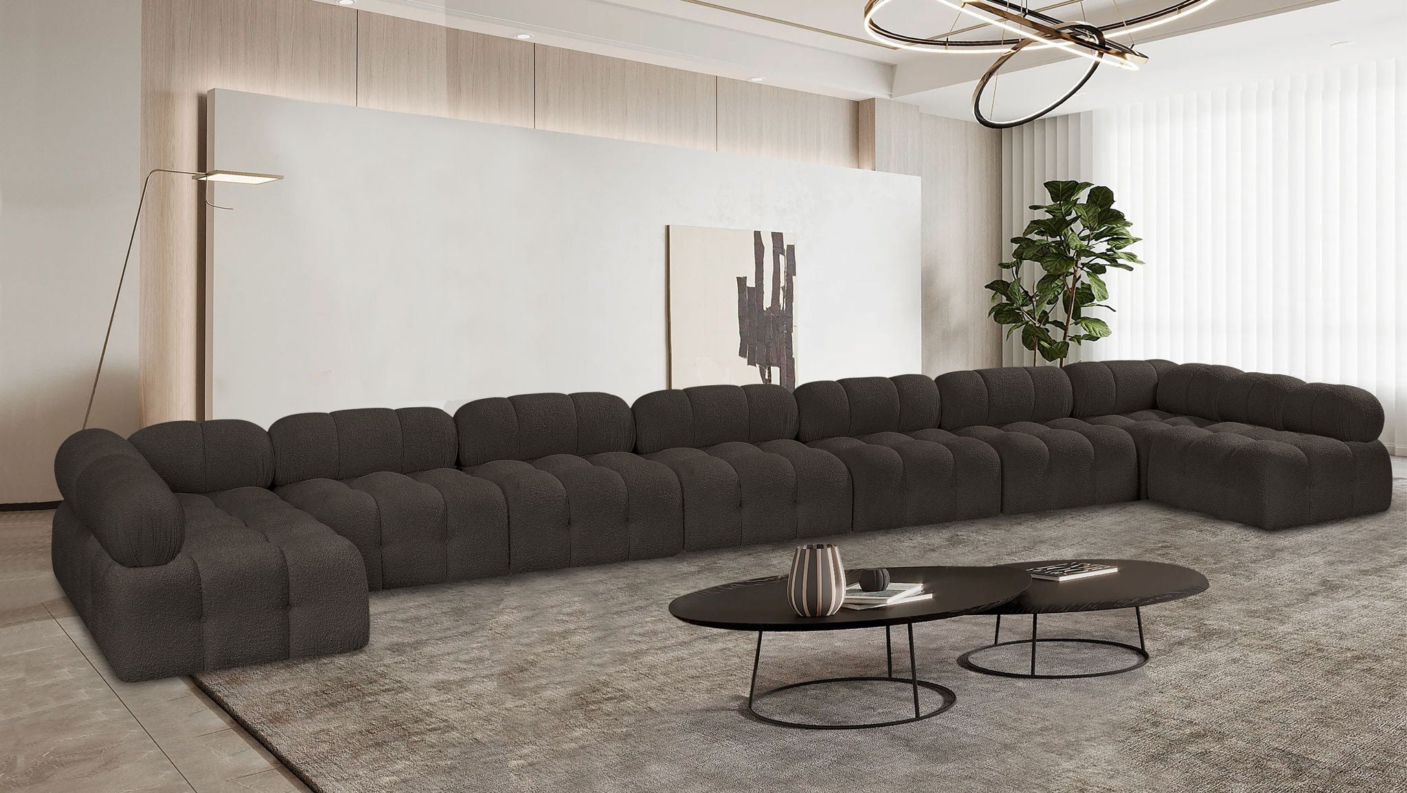 Ames - 9 Piece Modular Sectional