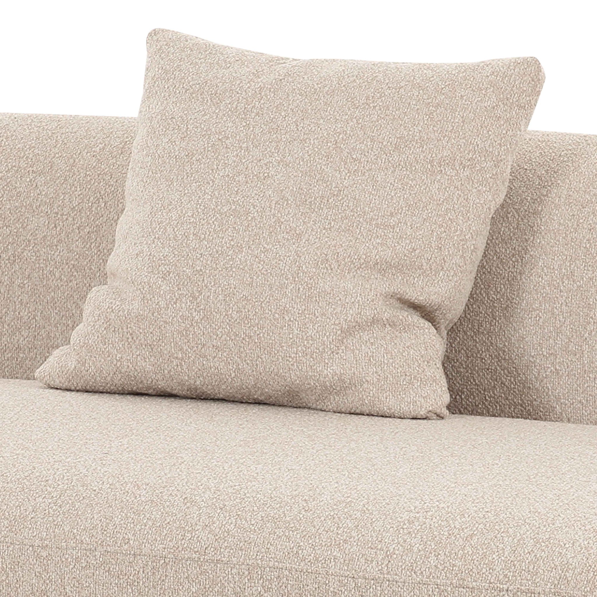 Sylvie - Armless 2-Seater - Cream