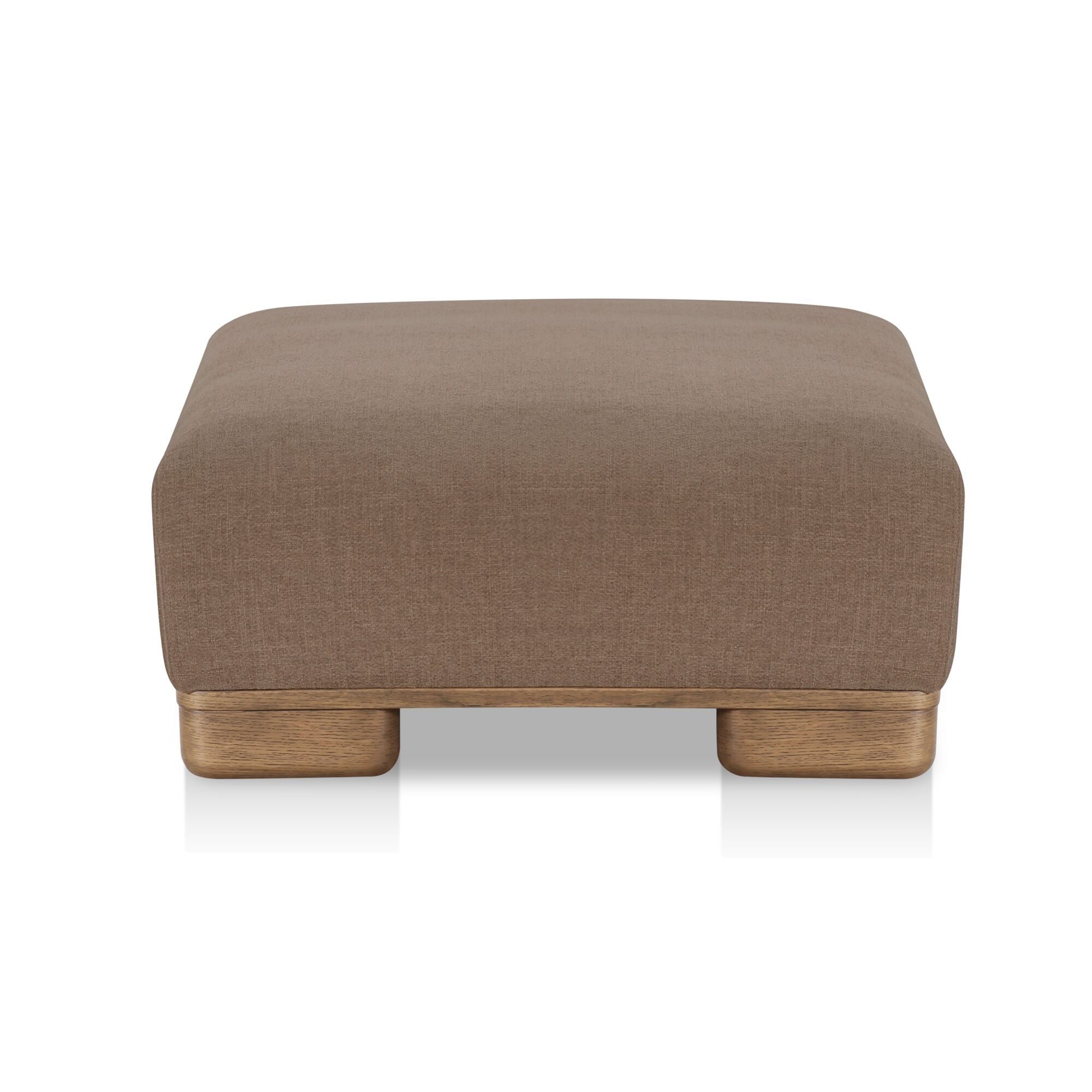 June - Ottoman - Dark Brown