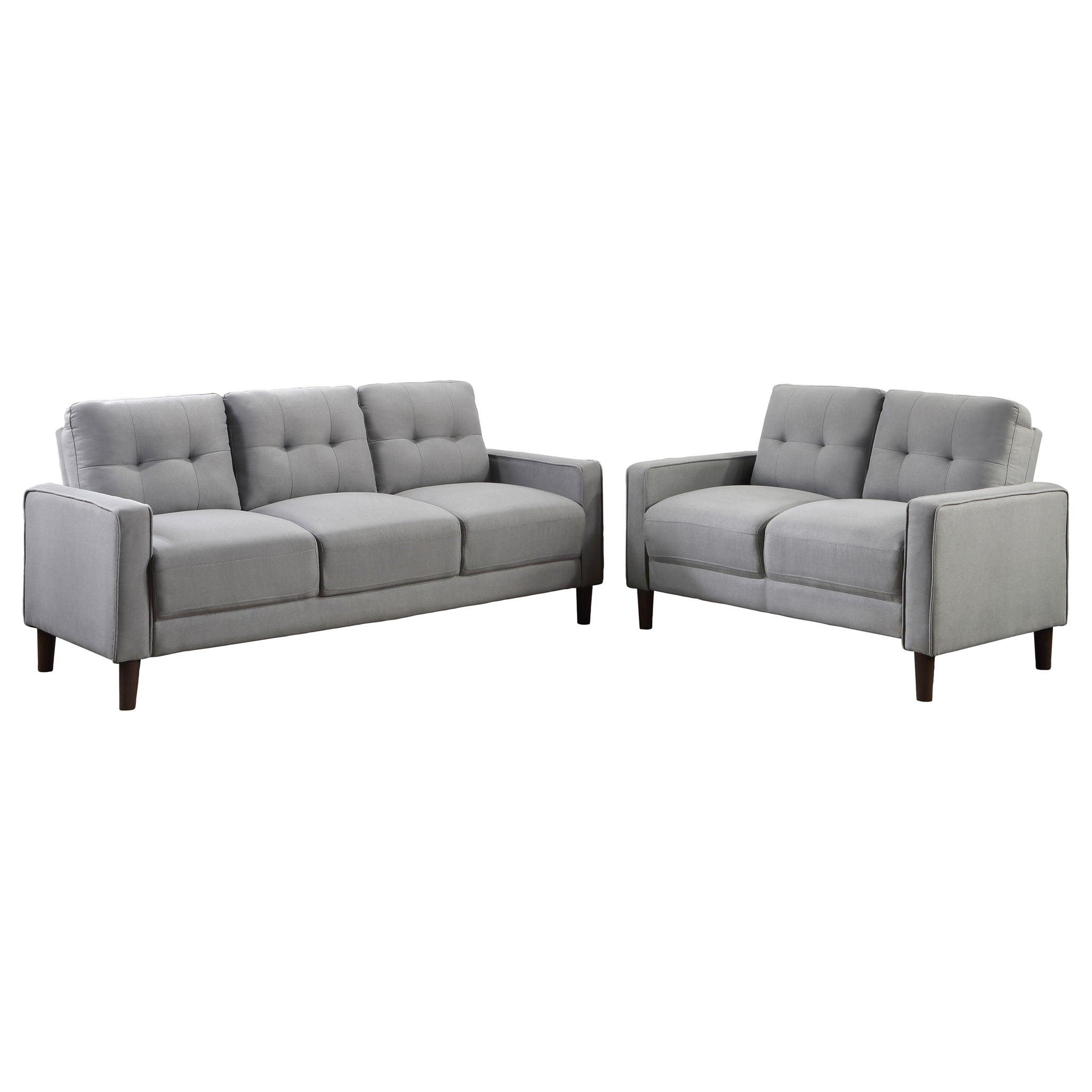 Harvey - Track Arm Tufted Sofa Set
