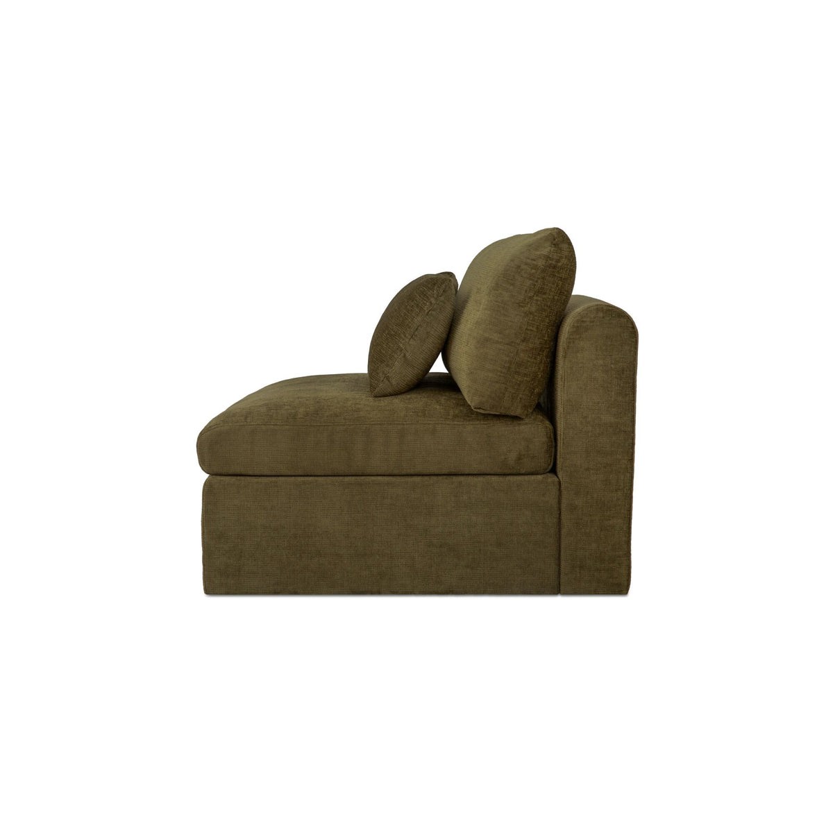 Swift - Slipper Chair - Dark Green