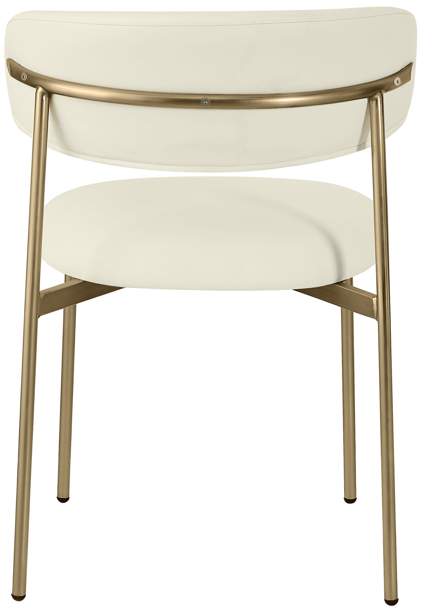 Lupita - Dining Chair With Brushed Gold Legs (Set of 2)