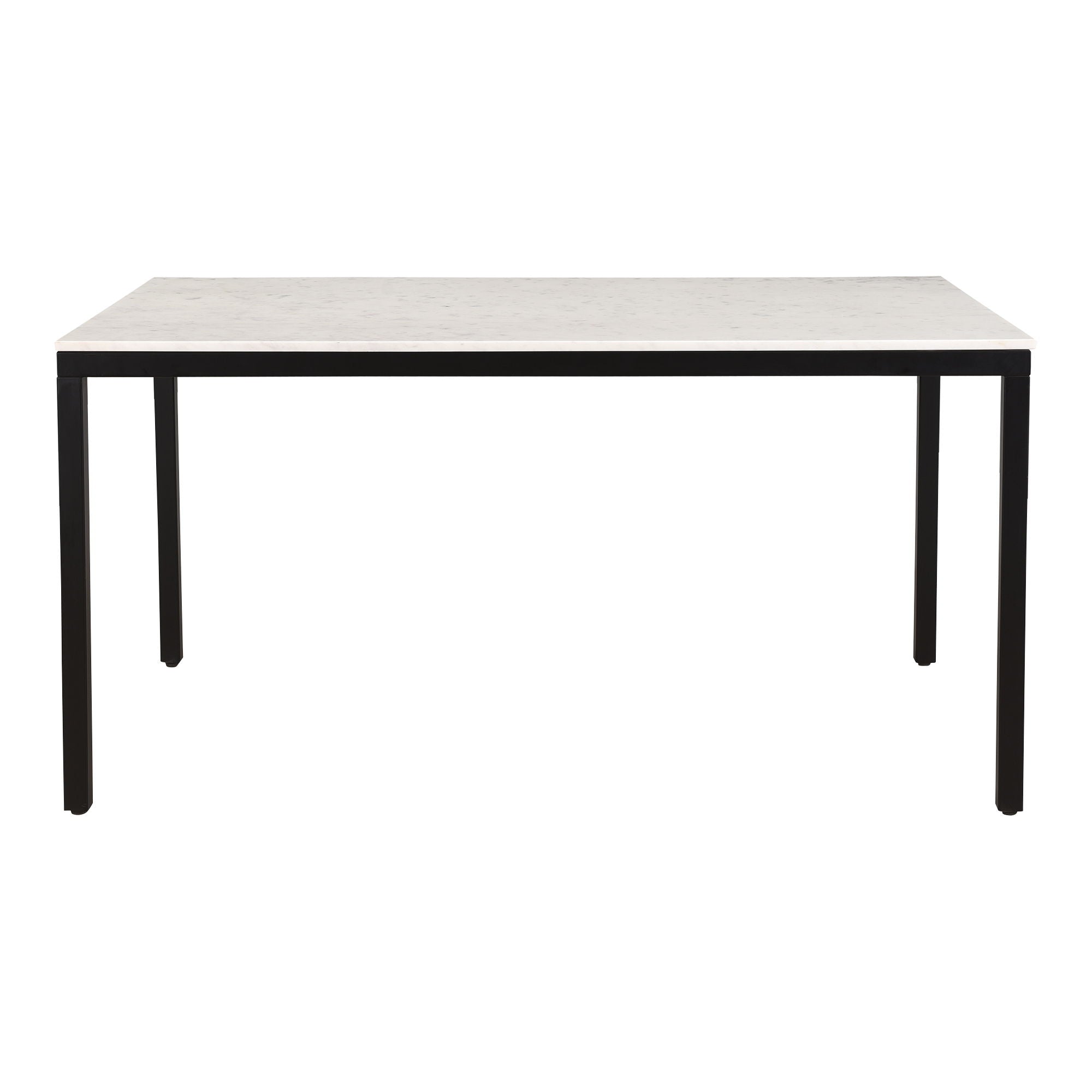 Parson - Small Marble Dining Table - White