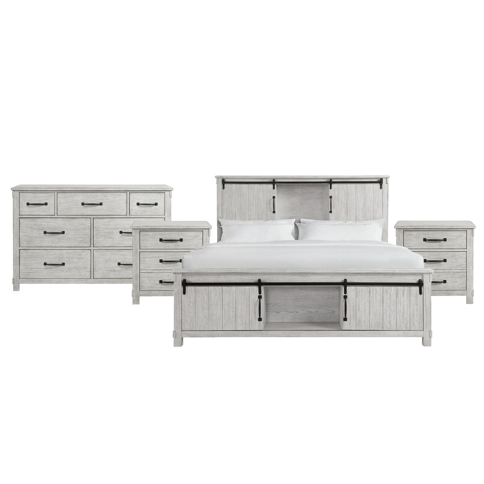 Scott - Platform Storage Bedroom Set