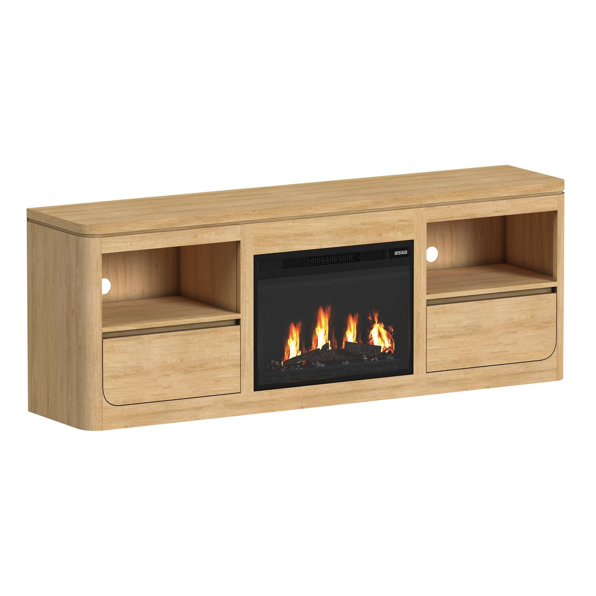 Rosalie - 4 Piece Entertainment Unit With 71" TV Console