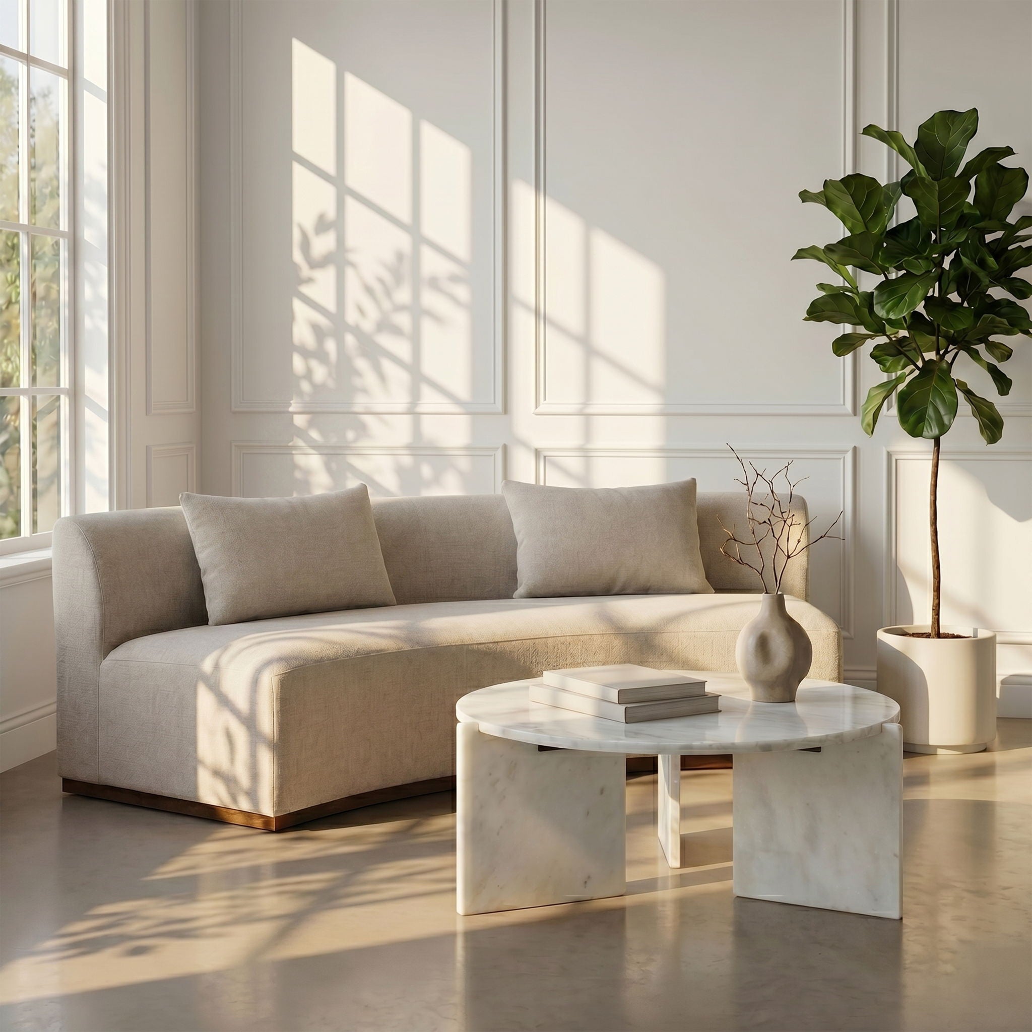 Vernazza - Genuine Marble Table