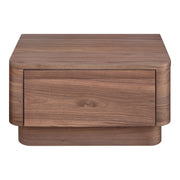 Round Off - Nightstand - Walnut