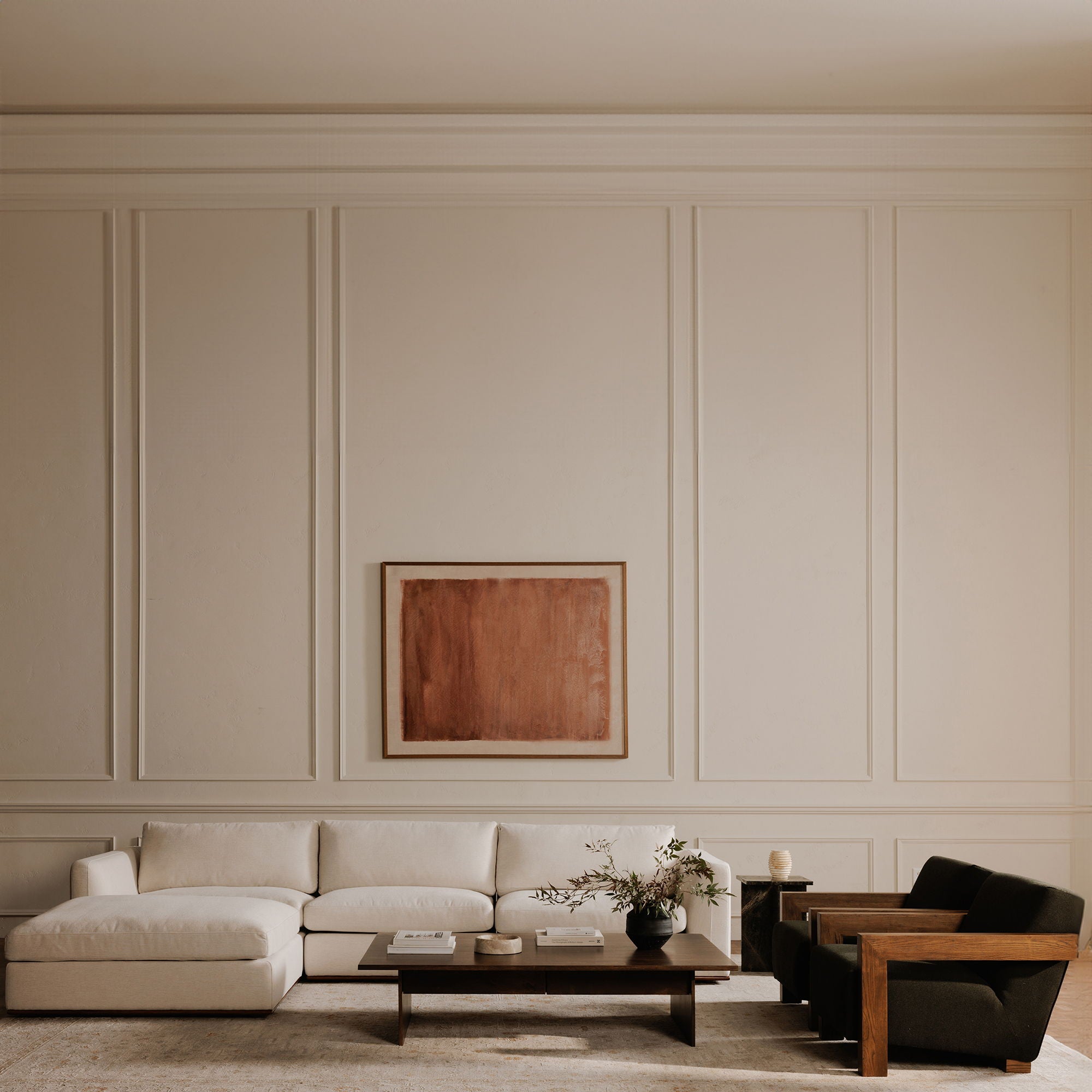 Solo - Framed Painting - Pink