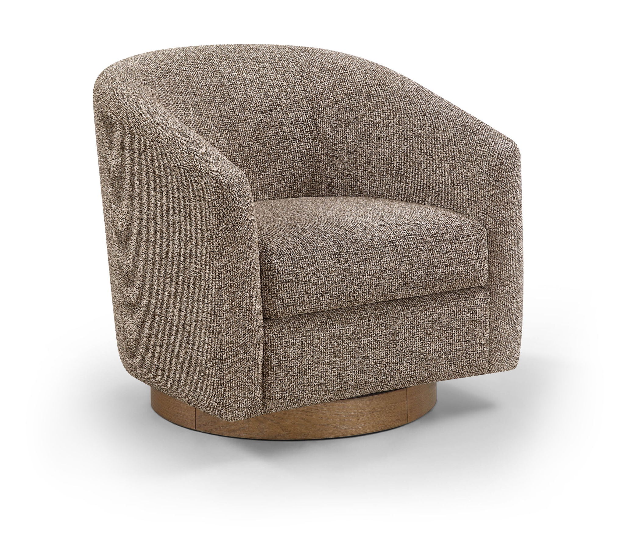 Modra - Performance Fabric Upholstered Swivel Accent Chair