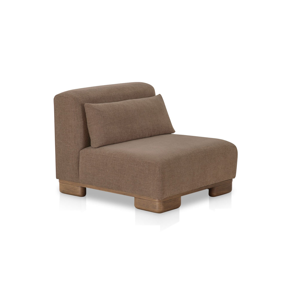 June - Slipper Chair - Dark Brown