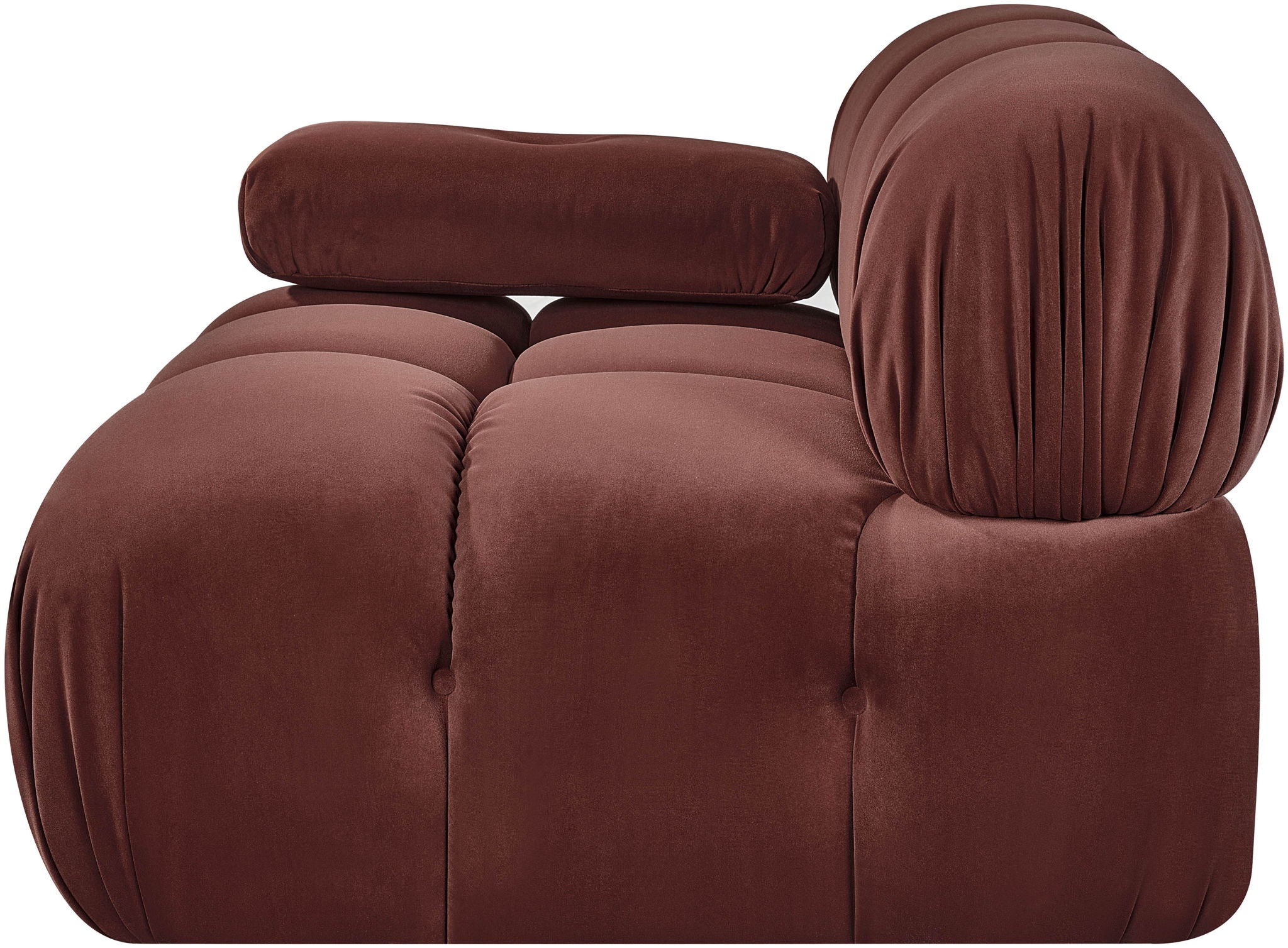 Orin - Velvet Performance Fabric Upholstered Modular Chair