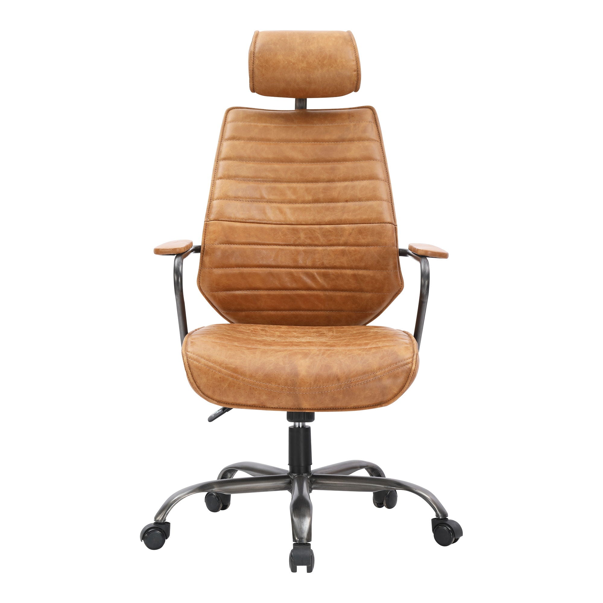 Executive - Swivel Office Chair - Cigare Tan