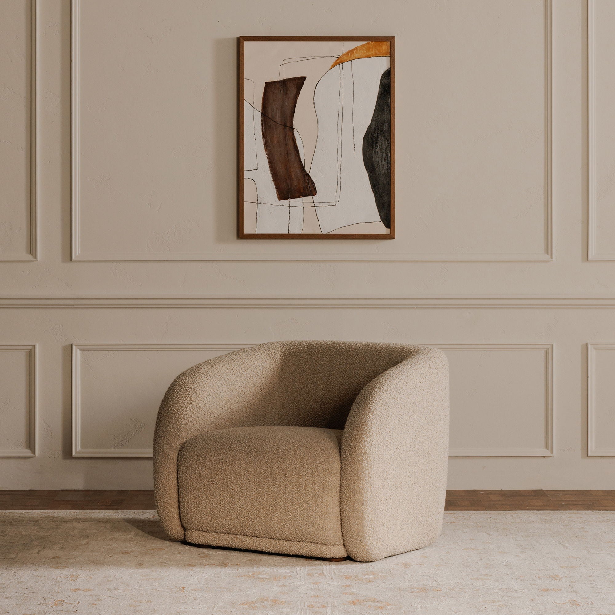 Faye - Accent Chair - Beige