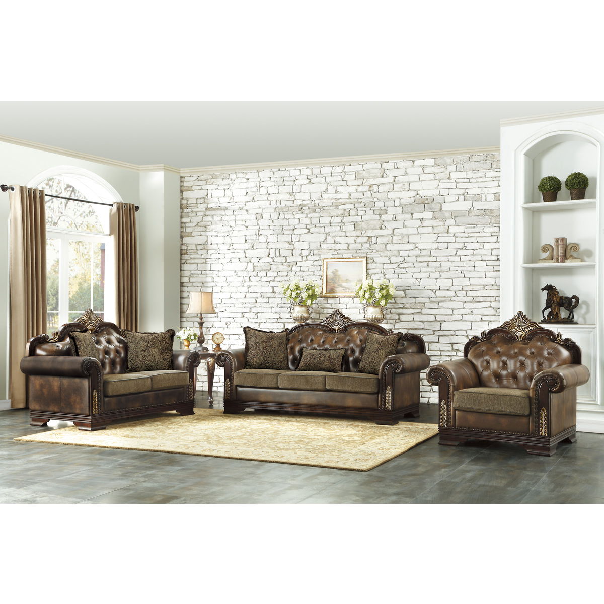 Croydon - Chair - Brown