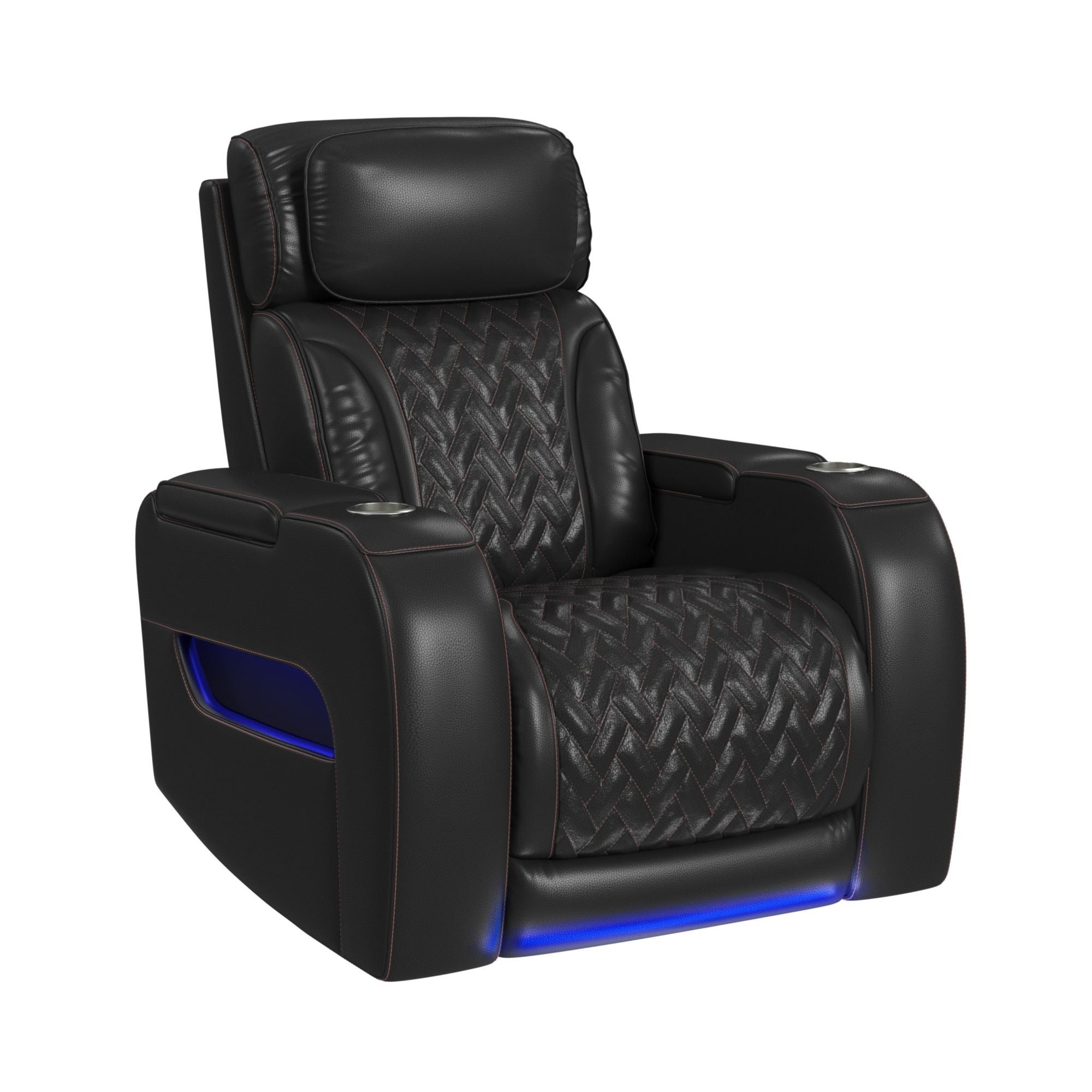 Prime Time - P3 Recliner With LED And Wireless Charger Pocket