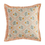 Dolce - 20" Natural Cotton Throw Pillow - Blush Pink
