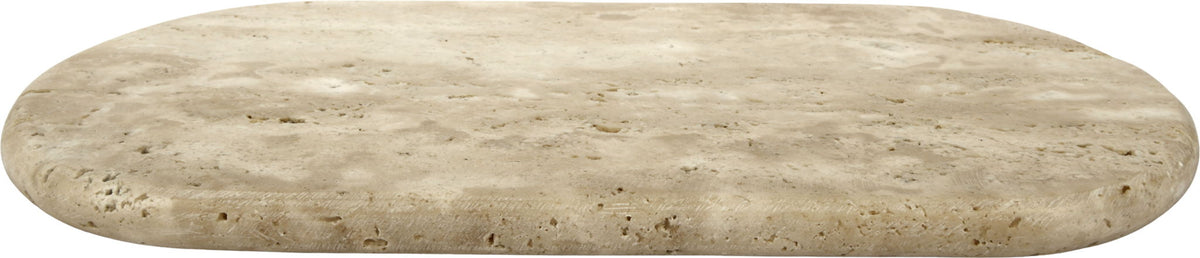 Carrell - Travertine Tray - Beige