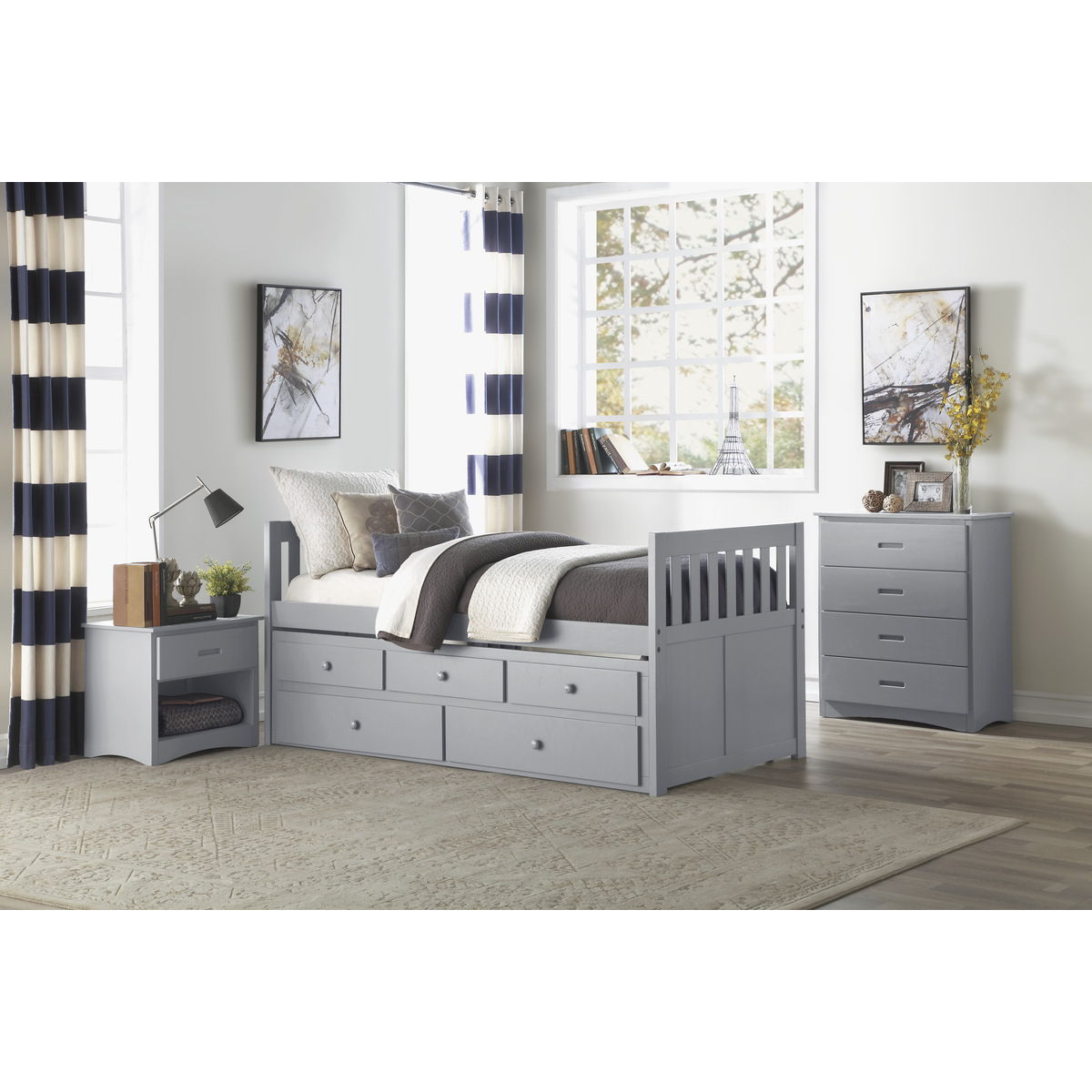 Orion - Chest - Gray