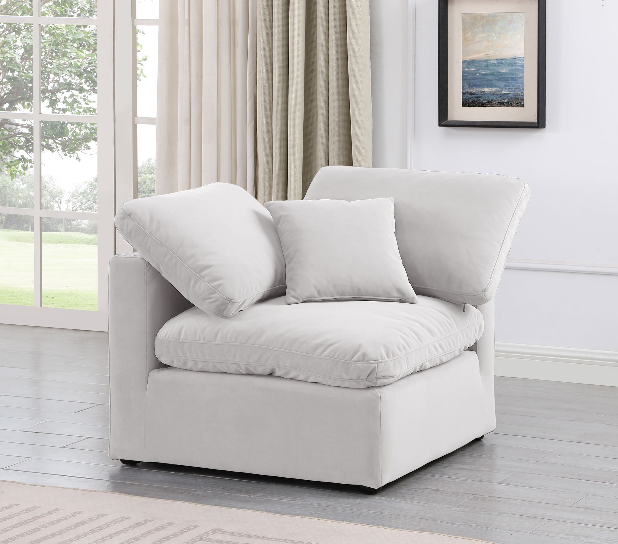 Indulge - Velvet Corner Chair