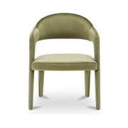 Martens - Dining Chair Velvet - Green