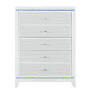 Adalid - Chest With LED Lighting - White